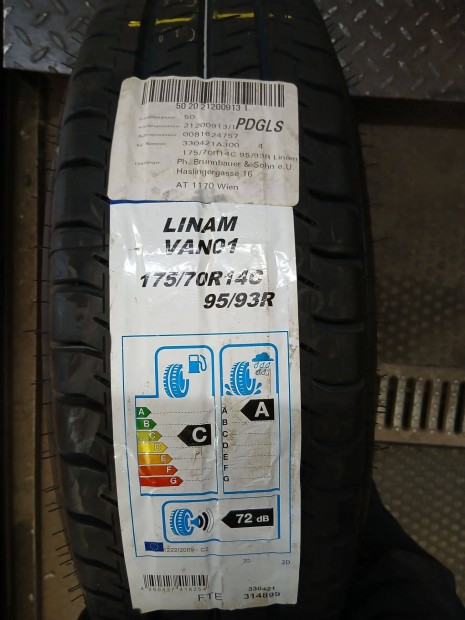 175/70R14C Falken új nyári garnitúra 2020