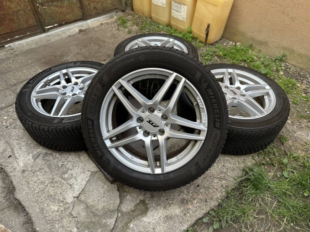17 17" 5x112 Mercedes W206 S206 2 széles alufelni felni tpms téli gumi