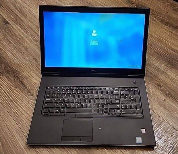 17,3 Dell laptop elad Nvidia Quadro P3200 6GB 512GB SSD