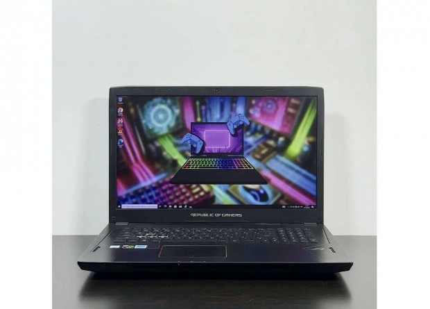 17,3 colos Asus rog ryzen laptop eladó Ryzen 5 1600 , Radeon RX 580