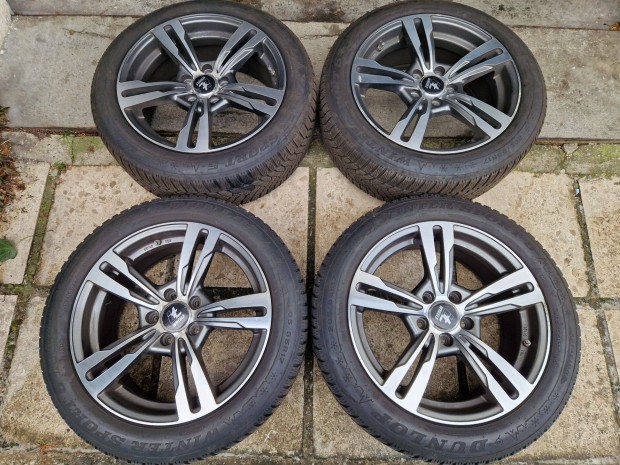 17" 17 Mercedes Skoda Octavia VW Golf Seat Audi alufelni Dunlop 5x112