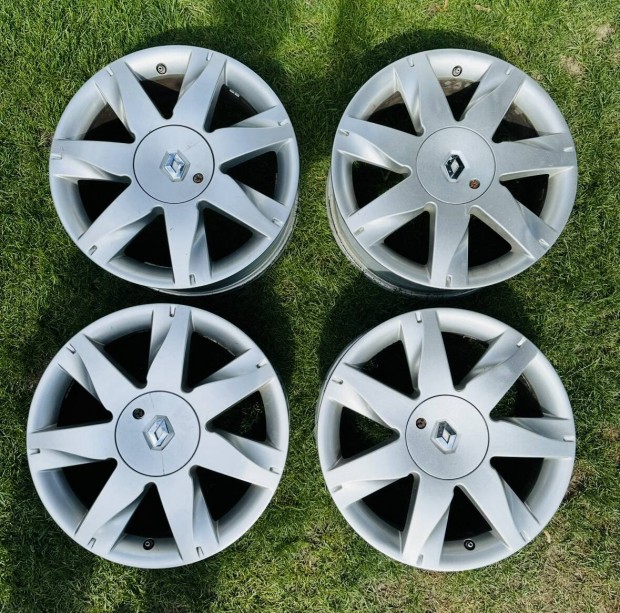 17" 4x100 6,5J ET49 Renault alufelni eladó! Jól futnak!