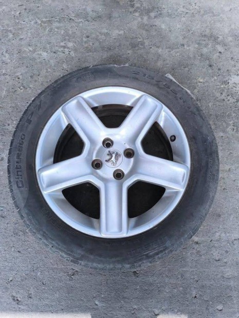 17" 4x108 gyri peugeot alufelni garnitura gumikkal !