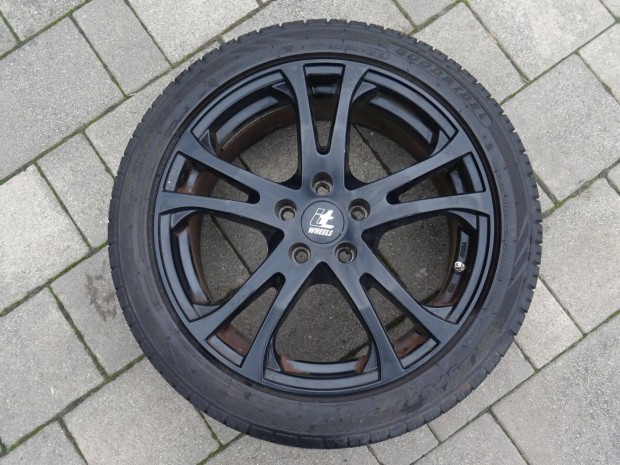 17" 5x108 ET45 fekete alufelni 225/45R17 ny�rigumi Ford Volvo Peugeot