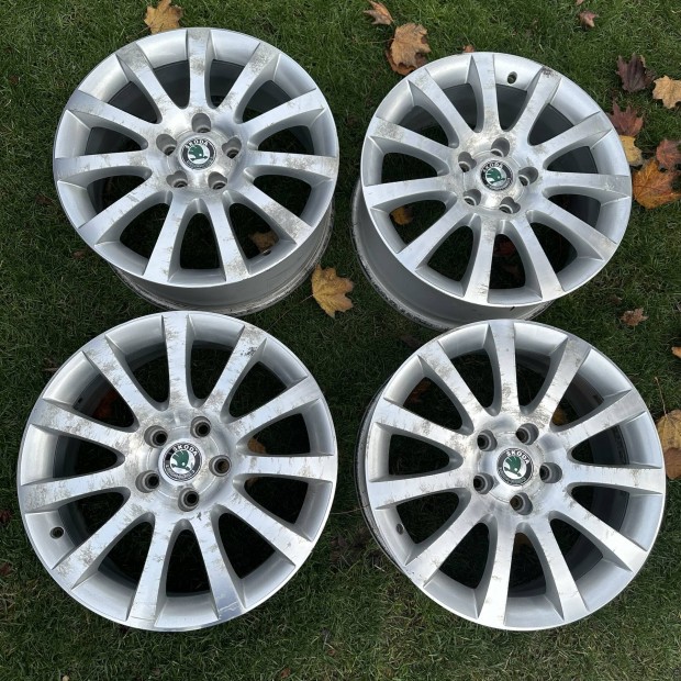 17" 5x112 7J ET45 Skoda, VW, Audi gyri alufelni elad! Lakkhibs