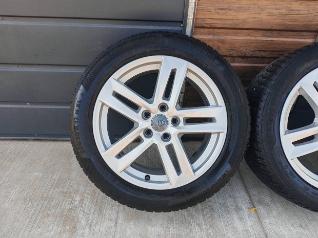 17" 5x112 Audi gyári alufelni szett téligumikkal!