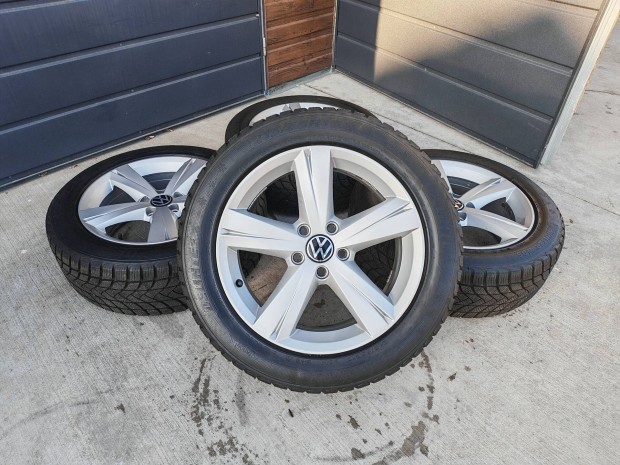 17" 5x112 VW gyri alufelni szett tligumikkal!