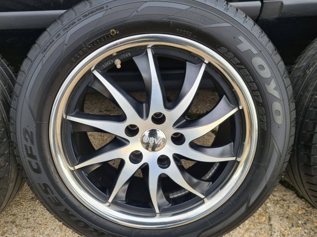 17" 5x114,3 alufelni gumival, tpms jeladval
