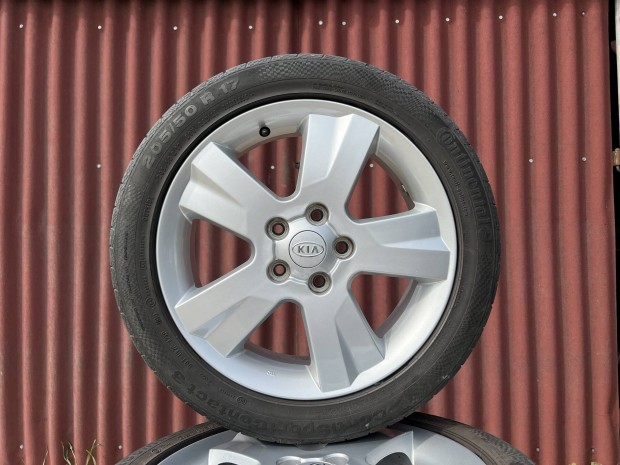 17" 5x114.3 gyri KIA alufelni nyrigumikkal!