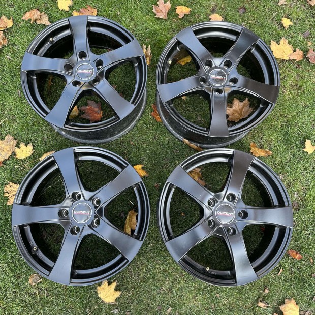 17" 5x120 7J ET41 Dezent Black alufelni VW T5, T6, Insignia, BMW