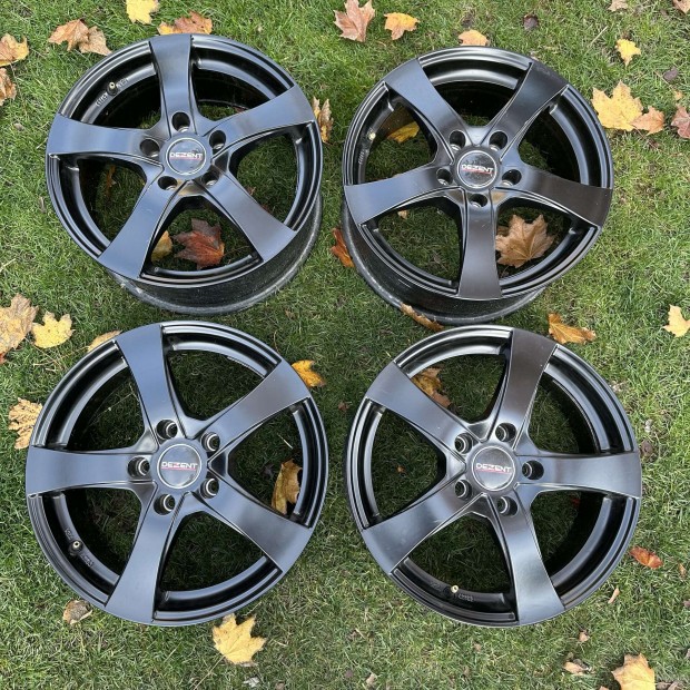 17" 5x120 7J ET41 Dezent Black alufelni elad! VW T5, T6, Insignia