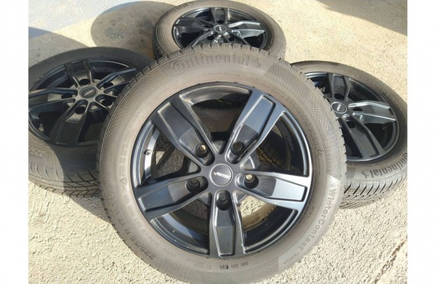 17" Autec Ford Transit Custom alufelni Tpms szelep 5x160 Téli Conti