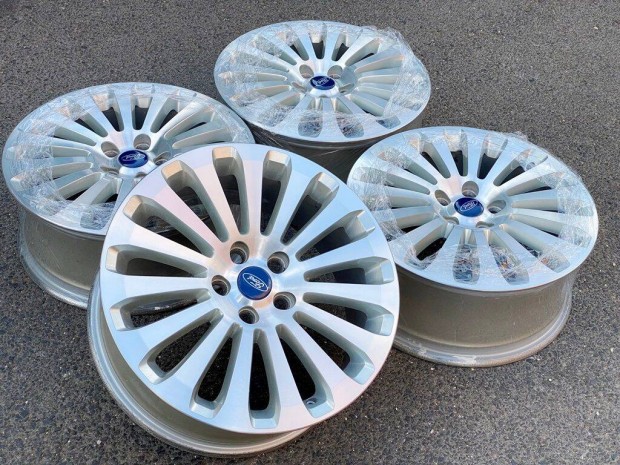 17" Ford CNC fel�j�tott gy�ri alufelni 5x108 Focus Mondeo C-max felni