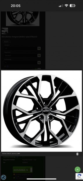 17" GMP Italia Matese alufelni