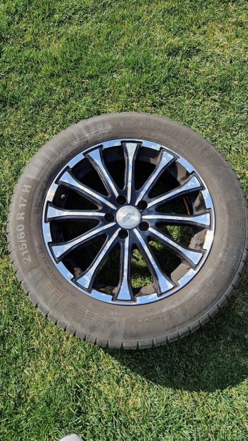 17" HRS alufelni szett +Tpms 5x105 (215/60 R17 Continental gumikkal)