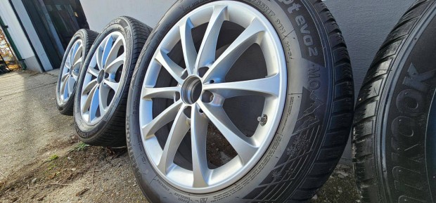 17" Mercedes gyri szett 205/55 Hankook tli gumikkal 5x112