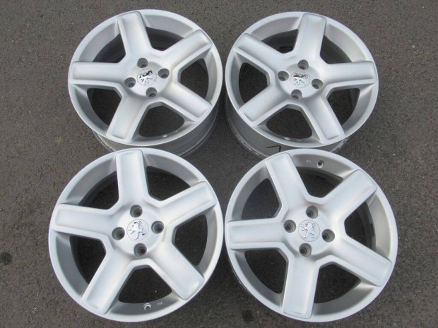 17" Peugeot Challenger gyári alufelni 4x108 felni 208 308