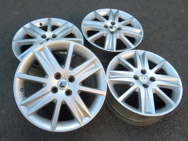 17" Renault Nervasport alufelni 4x100 felni Clio Megane Scenic Kangoo