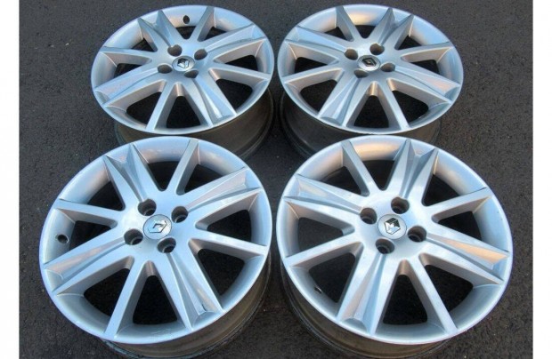 17" Renault Nervasport alufelni 4x100 felni Clio Megane Scenic Kangoo