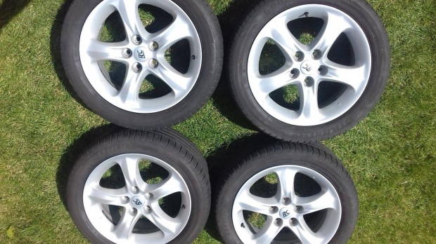 17 " 5x114,3 alufelni nyári gumi Mitsubishi Kia Hyundai Toyota Mazda