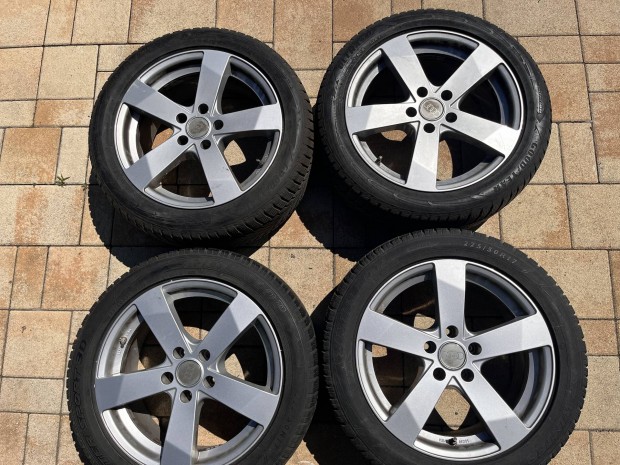 17 " gyári Audi felni garnitúra újszerű téli gumikkal