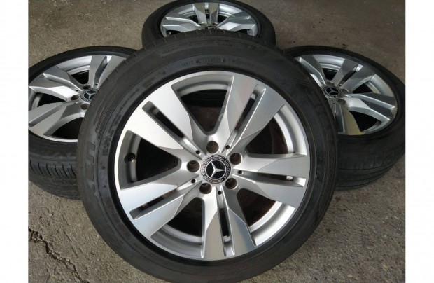 17" gyári Mercedes W212 alufelni garnitúra Nyári Falken 5x112 ET48