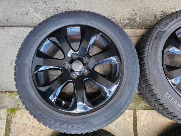 17" gyri Opel Astra J 5x115 alufelni szenzorok tligumik felni 17