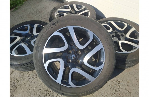 17" gyári Renault Captur alufelni garnitúra Tpms szenzor 4x100