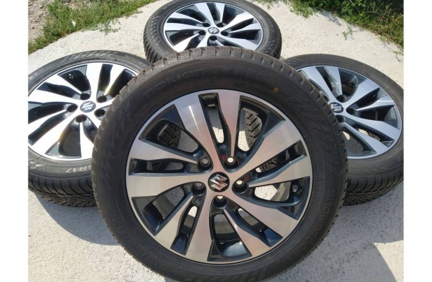 17" gyári Suzuki Vitara S-Cross alufelni Tpms szelep 5x114,3 Téli gumi