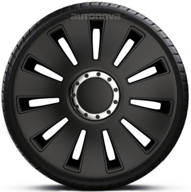 17"-os Silverstone Pro Black dsztrcsa garnitra (4darab)