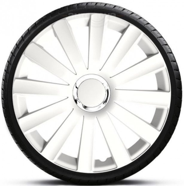 17"-os Spyder Pro White dsztrcsa garnitra (4darab)