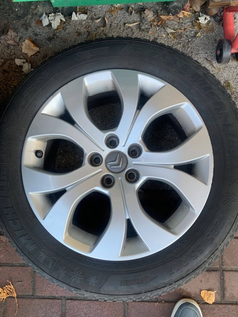 17"-os gyri alukerk + tli gumi szett