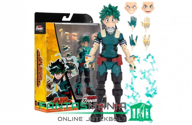 17 cm My Hero Academia mozgathat anime figura Izuku Midoriya Deku