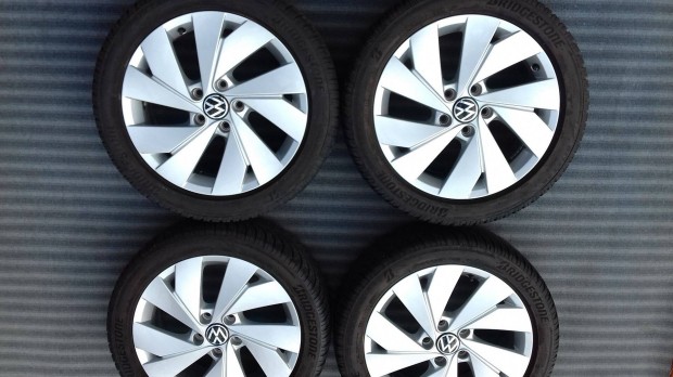 17 col 5x112 gyri Vw alufelni 205/50 tli gumival / Seat Skoda