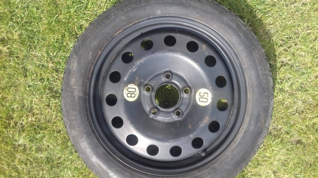 17 col 5x120 gyári BMW mankókerék helytakarékos pótkerék