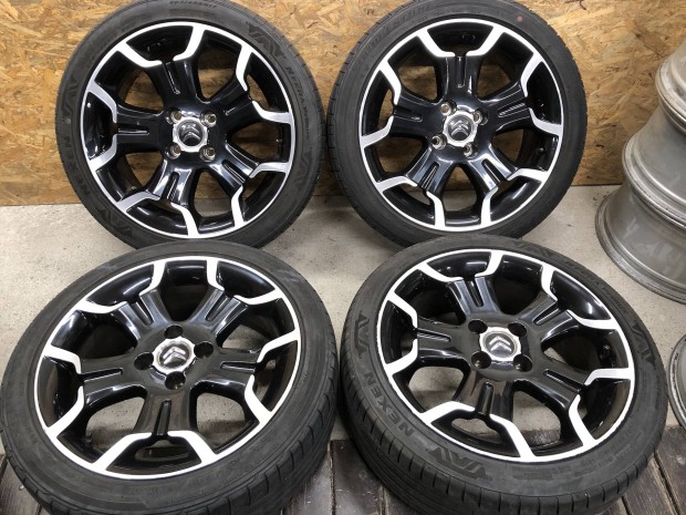 17 col gyári 4x108 Citroen alufelni nyári gumi 17 colos