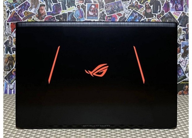 17 colos Asus rog laptop elad Szllts is 256GB SSD + 1TB HDD