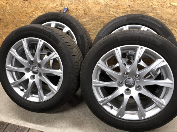17 colos gyári Audi alufelni A4,A6, 225/50/17 nyári gumi 17 col