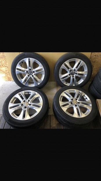 17 colos gyári Mercedes alufelni E, C osztály, 17 col