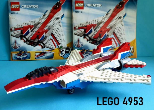 17 ves LEGO Creator 4953 Fast Flyers (2007), hinytalan, tmutatval