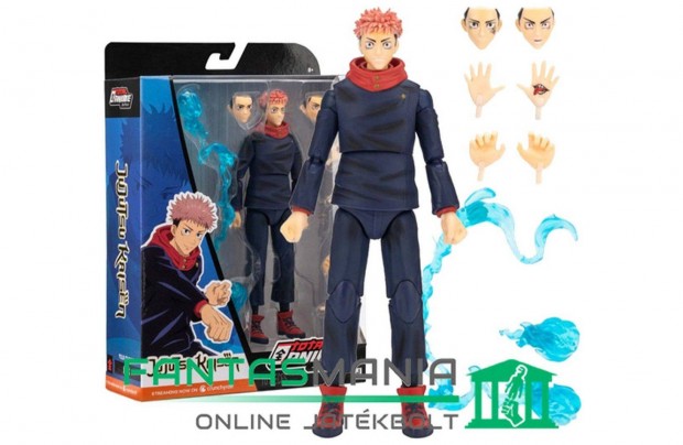 17cm Jujutsu Kaisen mozgathat anime figura Juji Itadori effekttel