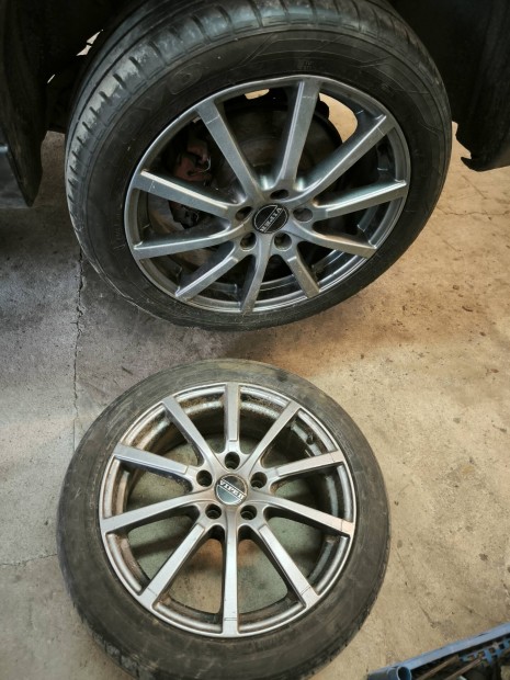 17es alufelni 5x108mm, Agy: 65mm, ET50 225/45