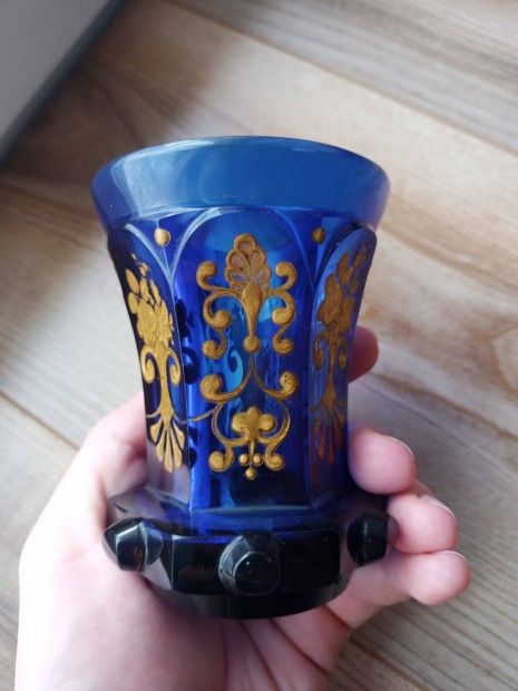 1800-as évek Biedermeier pohár