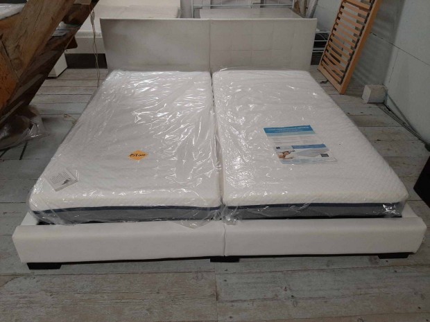 180x200cm-es fekvfellet franciagy, j matracokkal elad