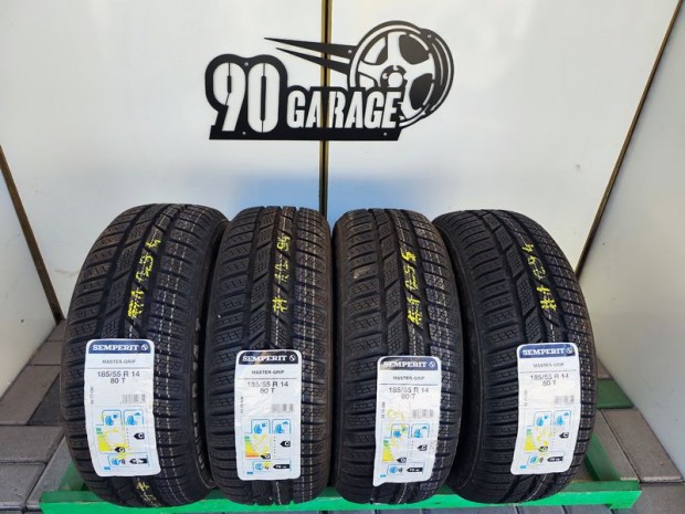 185/55 R14 Semperit 4db Túltárolt új Téligumi gumi 90Garage #1294