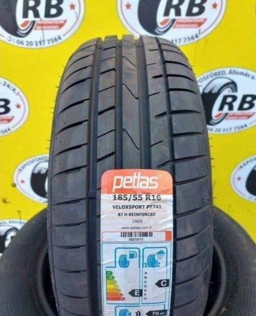 185/55 r16 j Petlas nyri 2020 21500 Ft/db