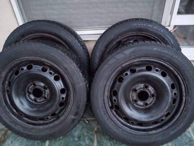 185/55 x R15 tligumigarnitra, 5x112 gyri aclfelnin Falken gumik 4