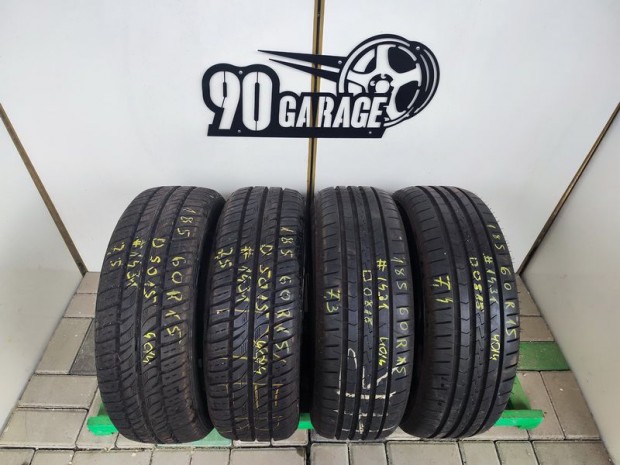 185/60 R15 Vredestein-Semperit 2-2db Nyárigumi 90Garage #1431