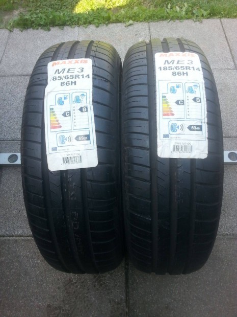 185/65R14 Maxxis új 2 db nyári gumi