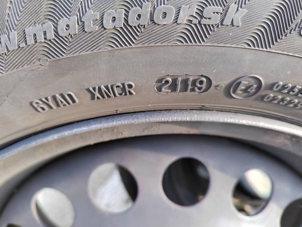 185/65/15  T�ligumi GM felnin.